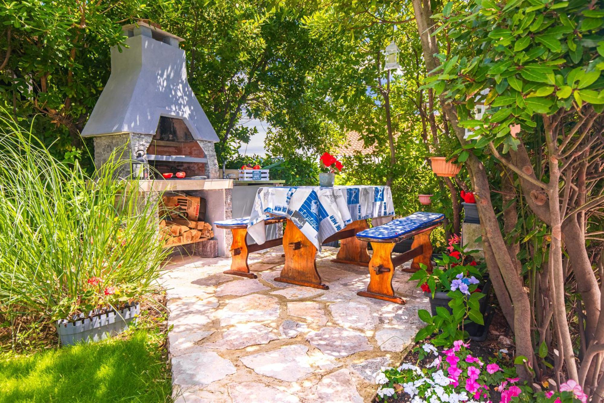Apartment Tara With Seaview Крк Экстерьер фото